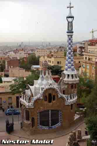 Vista de uno de los pabellones